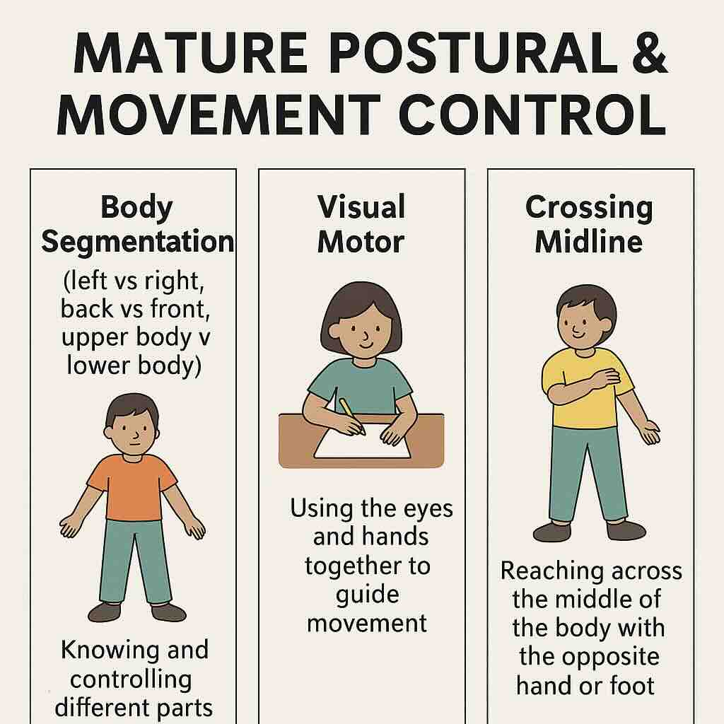 A picture of the different types of posture.
